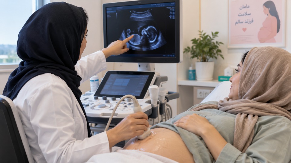 پزشک رشد جنین را چگونه بررسی می‌کند؟