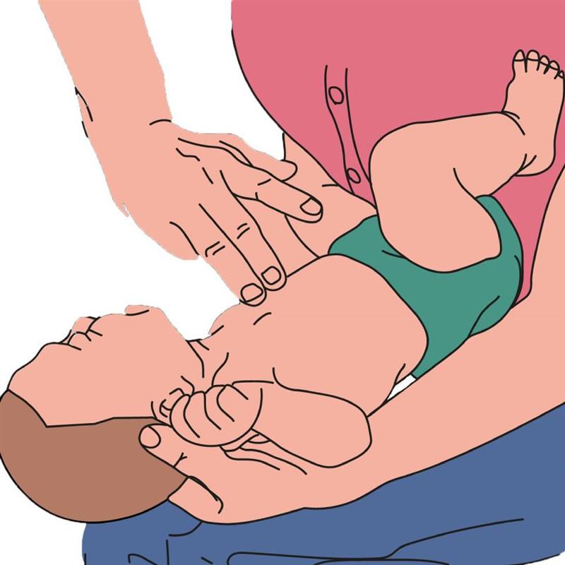 ماساژ قلبی نوزاد