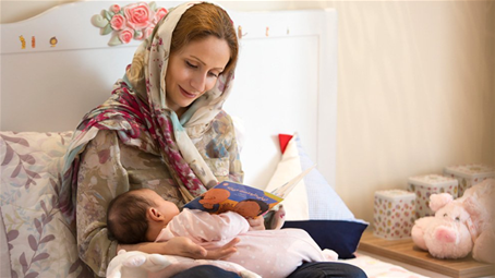 کتاب خواندن برای کودک